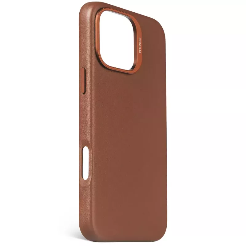 Decoded odinis dėklas iPhone 16 Pro Max 17,5 cm ruda