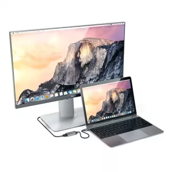 USB grafikos adapteris Satechi ST-TC4KHAM pilkas
