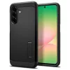 Spigen Tough Armor dėklas Samsung Galaxy A56 5G — juodas, dvisluoksnis apsauginis dangtelis