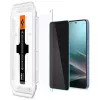 Grūdinto privatumo stiklo ekrano apsauga Spigen Glas.TR EZ FIT HD, skirta Samsung Galaxy S24/S25 — 2 vnt.