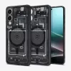 Dėklas Spigen Ultra Hybrid Zero One Galaxy S25 Edge Juoda