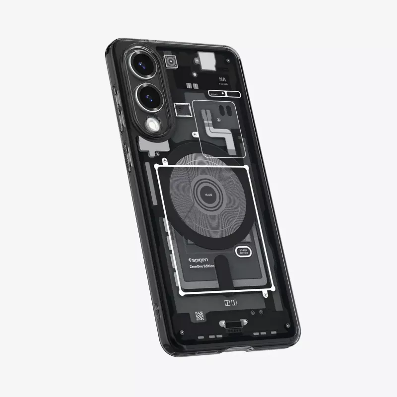 Dėklas Spigen Ultra Hybrid Zero One Galaxy S25 Edge Juoda