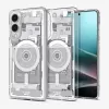Dėklas Spigen Galaxy S25 Edge Baltas 6,7 col.