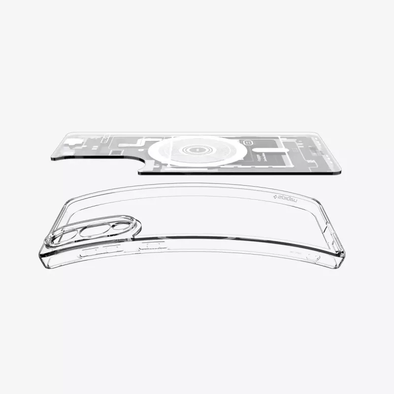 Dėklas Spigen Galaxy S25 Edge Baltas 6,7 col.