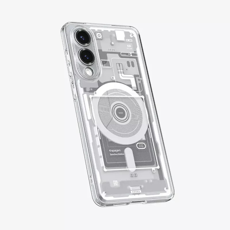 Dėklas Spigen Galaxy S25 Edge Baltas 6,7 col.