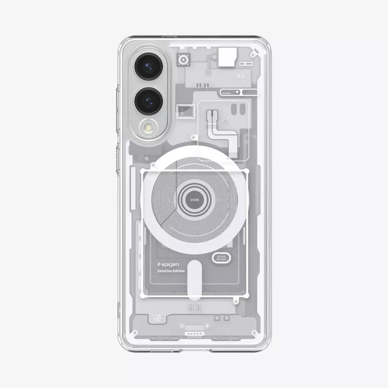 Dėklas Spigen Galaxy S25 Edge Baltas 6,7 col.