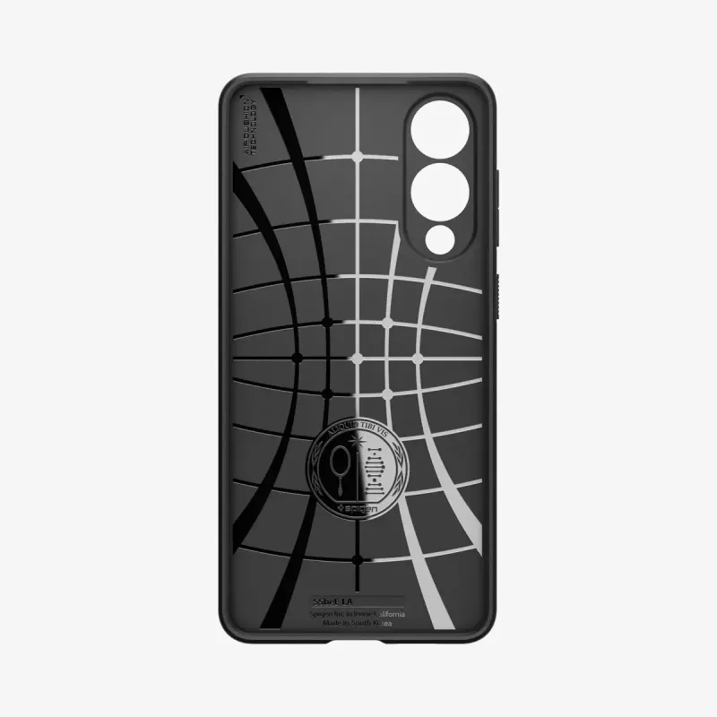 Dėklas Spigen Galaxy S25 Edge matinės juodos spalvos vienspalvis