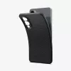 Dėklas Spigen Galaxy S25 Edge matinės juodos spalvos vienspalvis
