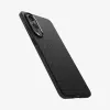 Dėklas Spigen Galaxy S25 Edge matinės juodos spalvos vienspalvis