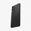 Dėklas Spigen Galaxy S25 Edge matinės juodos spalvos vienspalvis