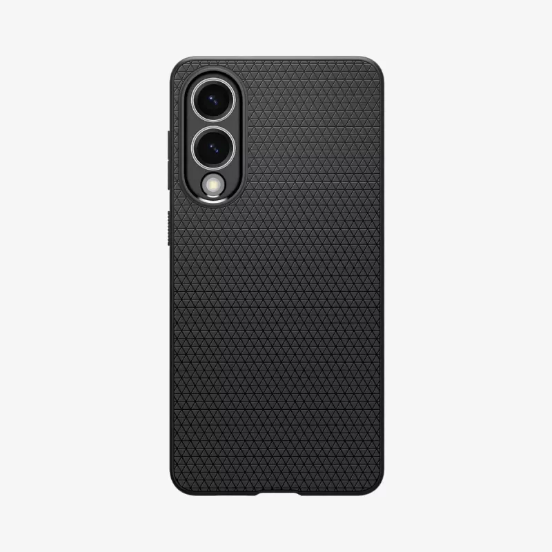 Dėklas Spigen Galaxy S25 Edge matinės juodos spalvos vienspalvis