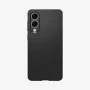 Dėklas Spigen Galaxy S25 Edge matinės juodos spalvos vienspalvis