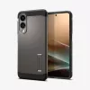 Dėklas Spigen Galaxy S25 Edge Tough Armor AI MagFit Gunmetal
