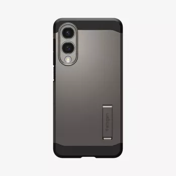 Dėklas Spigen Galaxy S25 Edge Tough Armor AI MagFit Gunmetal