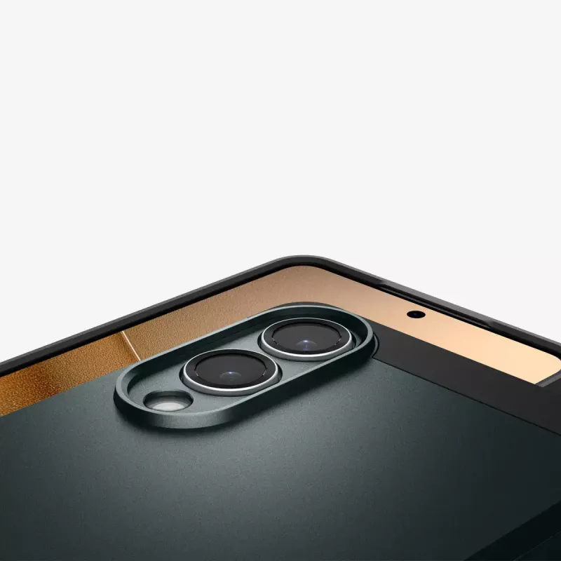 Dėklas Spigen Galaxy S25 Edge Tough Armor AI Abyss Green
