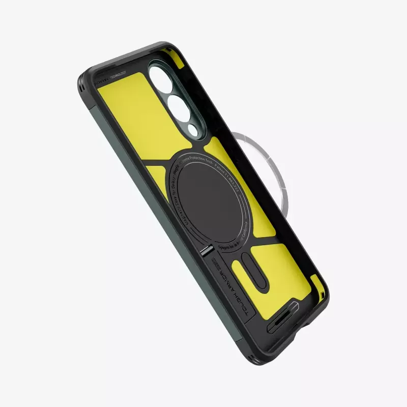 Dėklas Spigen Galaxy S25 Edge Tough Armor AI Abyss Green
