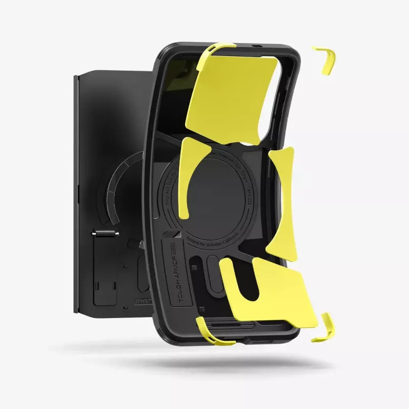 Dėklas Spigen Galaxy S25 Edge Tough Armor AI Abyss Green