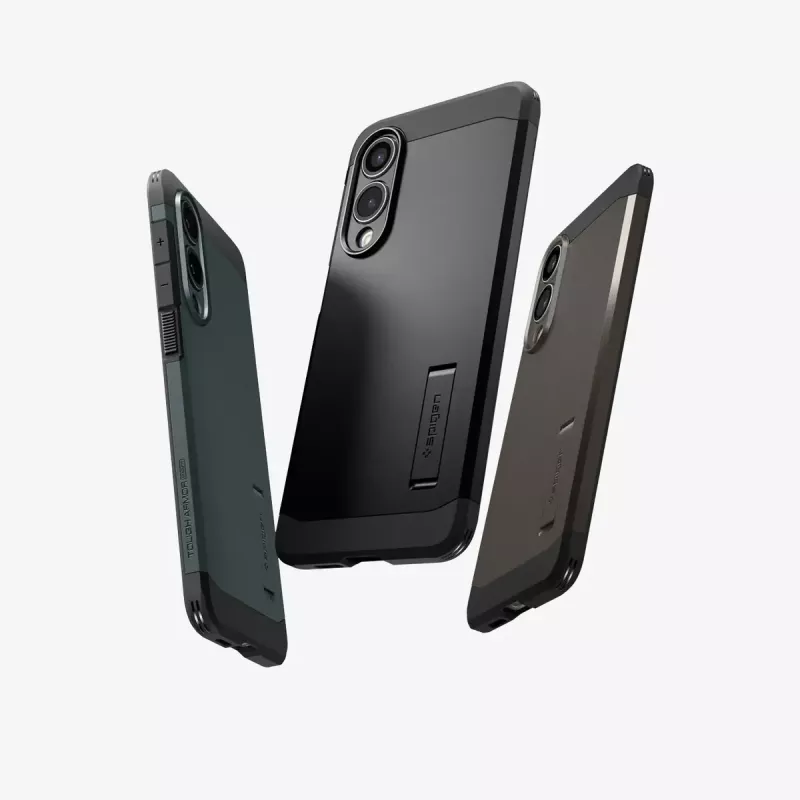 Dėklas Spigen Galaxy S25 Edge Tough Armor AI Abyss Green