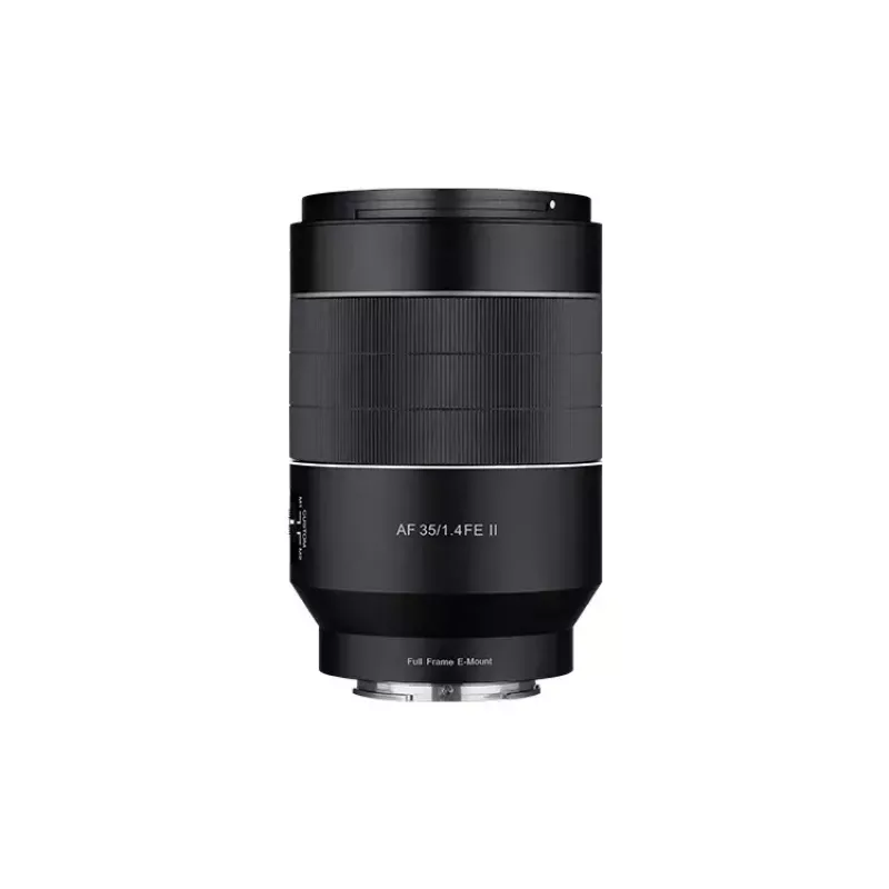 Standartinis objektyvas Samyang AF 35 mm F1.4 FE II juodos spalvos, skirtas Sony
