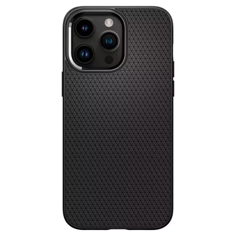 „Spigen Liquid Air“ dėklas „iPhone 14 Pro Max“ 17 cm juodas