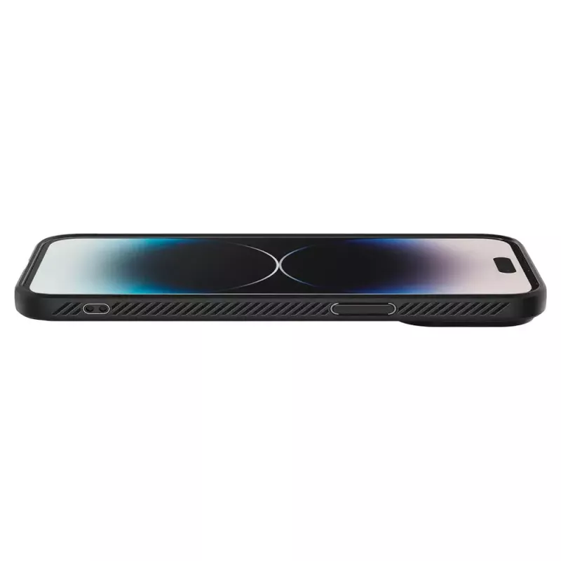 „Spigen Liquid Air“ dėklas „iPhone 14 Pro Max“ 17 cm juodas
