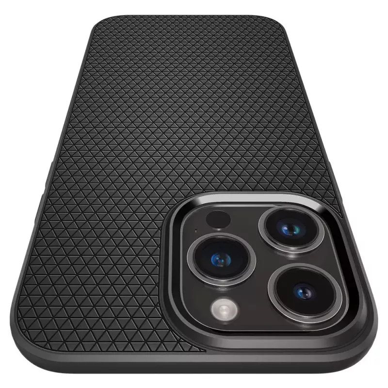 „Spigen Liquid Air“ dėklas „iPhone 14 Pro Max“ 17 cm juodas