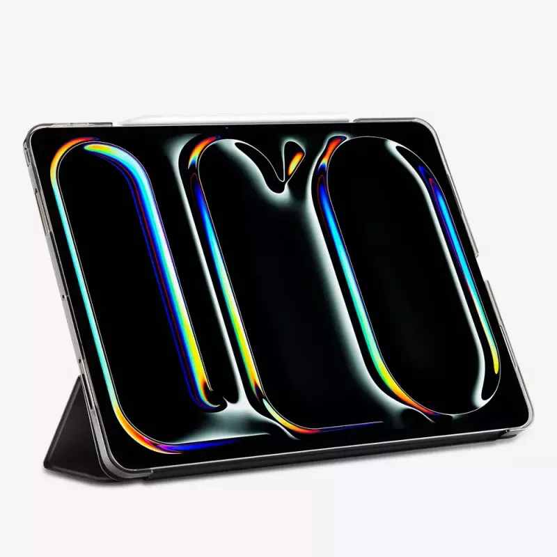 Dėklas-knygutė Spigen iPad Pro 11 2024 Smart Fold juodas