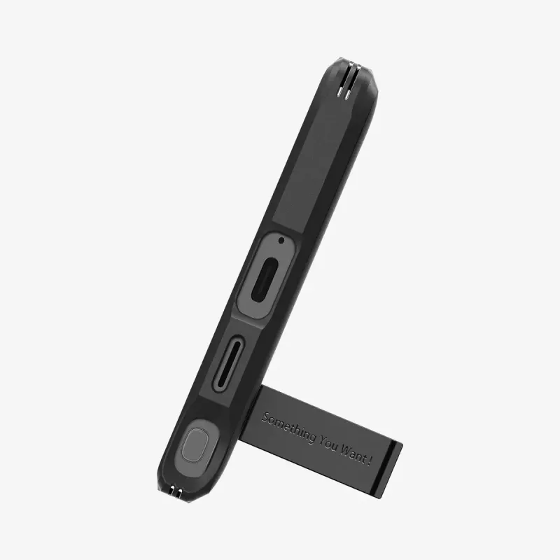 Spigen Tough Armor mobiliojo telefono dėklas, juodas, Galaxy S24 Ultra 17,3 cm