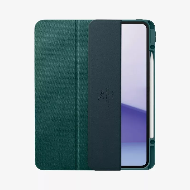 Atverčiamas dėklas Spigen Urban Fit 33 cm (13 colių) iPad Pro 2024 žalias
