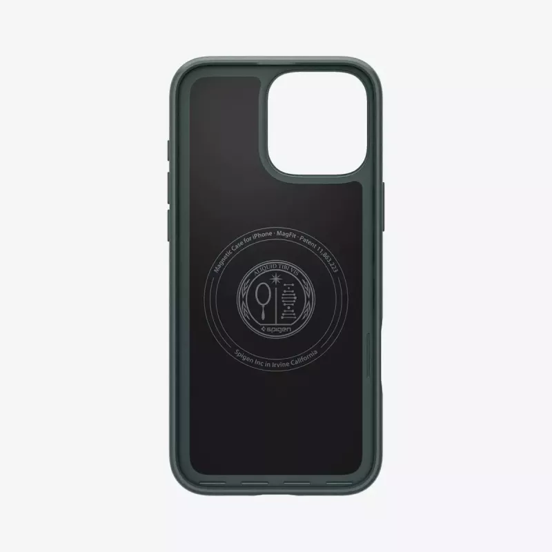 Mobiliojo telefono dėklas Spigen iPhone 16 Pro Max žalias