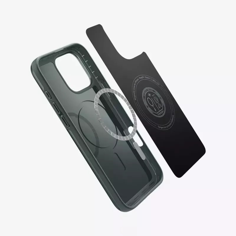 Mobiliojo telefono dėklas Spigen iPhone 16 Pro Max žalias