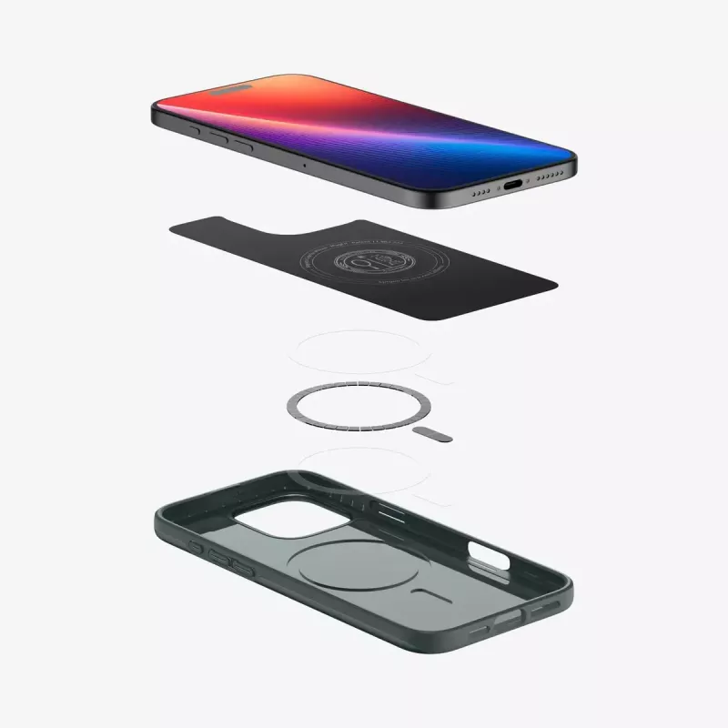 Mobiliojo telefono dėklas Spigen iPhone 16 Pro Max žalias