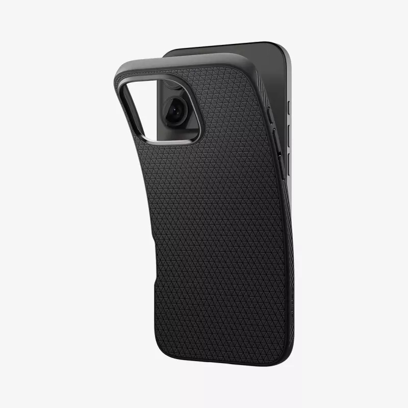 Dėklas Spigen Liquid Air iPhone 16 Pro Max 17,5 cm juodas