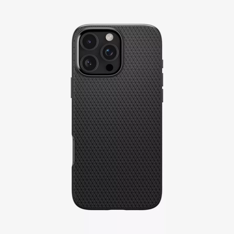 Dėklas Spigen Liquid Air iPhone 16 Pro Max 17,5 cm juodas