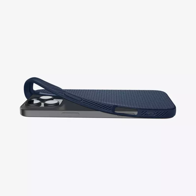 Spigen Liquid Air mobiliojo telefono dėklas Dangtis Tamsiai mėlynas skirtas iPhone 16 Pro Max
