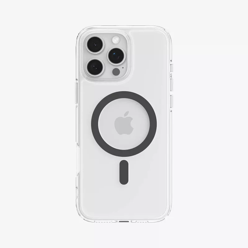 Spigen Ultra Hybrid (MagFit) mobiliojo telefono dėklas 17,5 cm grafito skaidrus