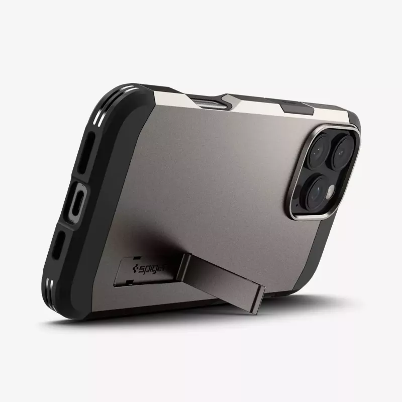 Spigen Tough Armor AI MagFit mobiliojo telefono dėklas Dangtis Pilka 17,5 cm