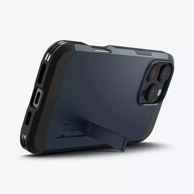 Spigen Tough Armor AI mobiliojo telefono dėklas Dangtelis Pilkas, skirtas iPhone 16 Pro Max