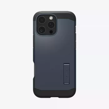 Spigen Tough Armor AI mobiliojo telefono dėklas Dangtelis Pilkas, skirtas iPhone 16 Pro Max