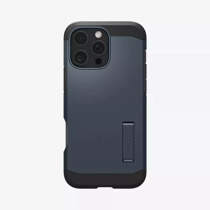 Spigen Tough Armor AI mobiliojo telefono dėklas Dangtelis Pilkas, skirtas iPhone 16 Pro Max