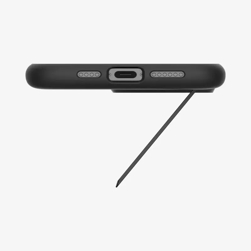 Spigen plonas Armor (MagFit) mobiliojo telefono dėklas Dangtis Juoda 17.5 cm