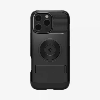 Spigen plonas Armor (MagFit) mobiliojo telefono dėklas Dangtis Juoda 17.5 cm