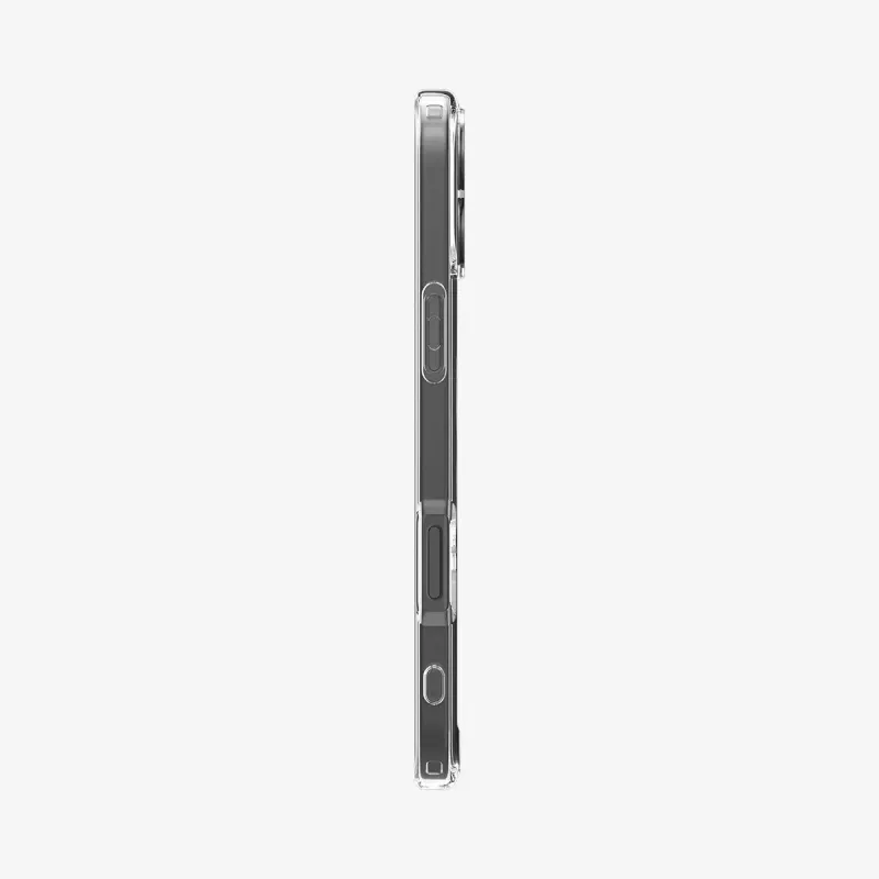 Spigen Ultra Hybrid (MagFit) mobiliojo telefono dėklas Dangtelis Juoda Skaidrus skirtas iPhone 16 Plus
