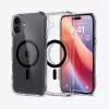 Spigen Ultra Hybrid (MagFit) mobiliojo telefono dėklas Dangtelis Juoda Skaidrus skirtas iPhone 16 Plus