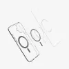 Spigen Ultra Hybrid (MagFit) mobiliojo telefono dėklas Dangtelis Juoda Skaidrus skirtas iPhone 16 Plus