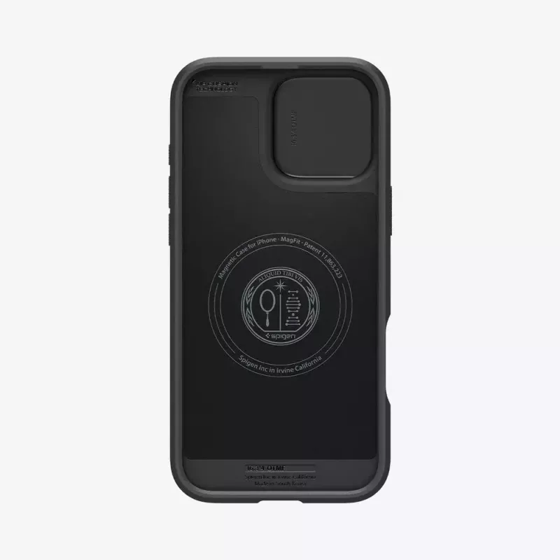 Spigen Optik Armor mobiliojo telefono dėklas Juoda iPhone 16 Pro