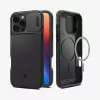 Spigen Optik Armor mobiliojo telefono dėklas Juoda iPhone 16 Pro