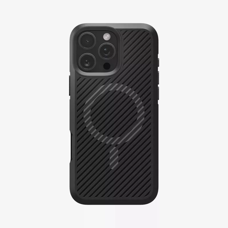Spigen Core Armor MagFit mobiliojo telefono dėklas Užvalkalas Juoda 16 cm