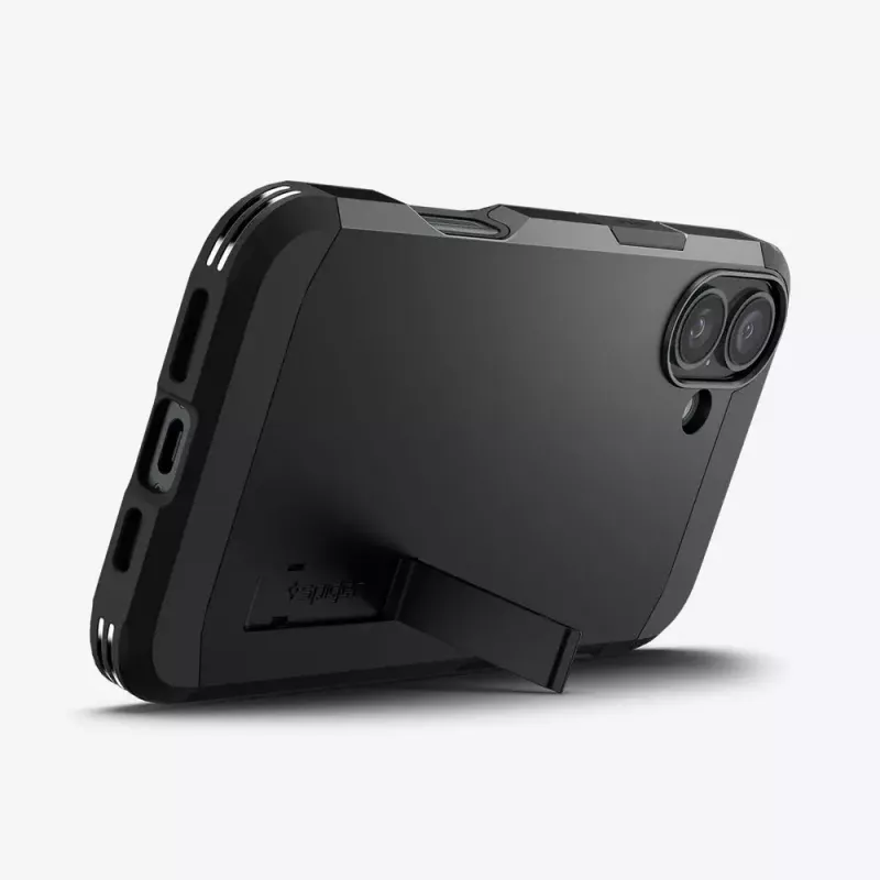 Spigen Tough Armor AI (MagFit) mobiliojo telefono dėklas, juodos spalvos, 15,5 cm