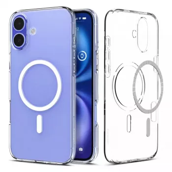 Dėklas Spigen Liquid Crystal MagFit iPhone 16 dėklas permatomas
